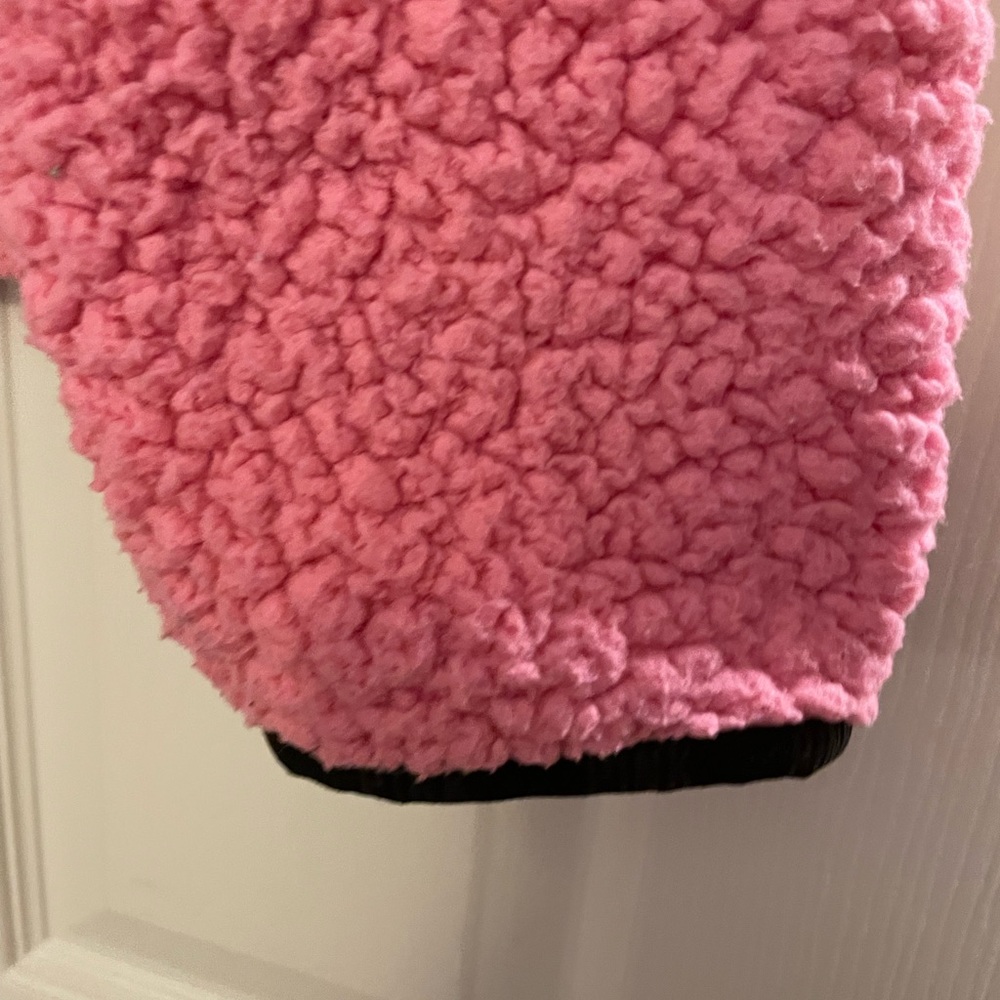 Victoria’s Secret PINK Fleece Pullover Bubble Gum Pink Size Large - Picture 4 of 5